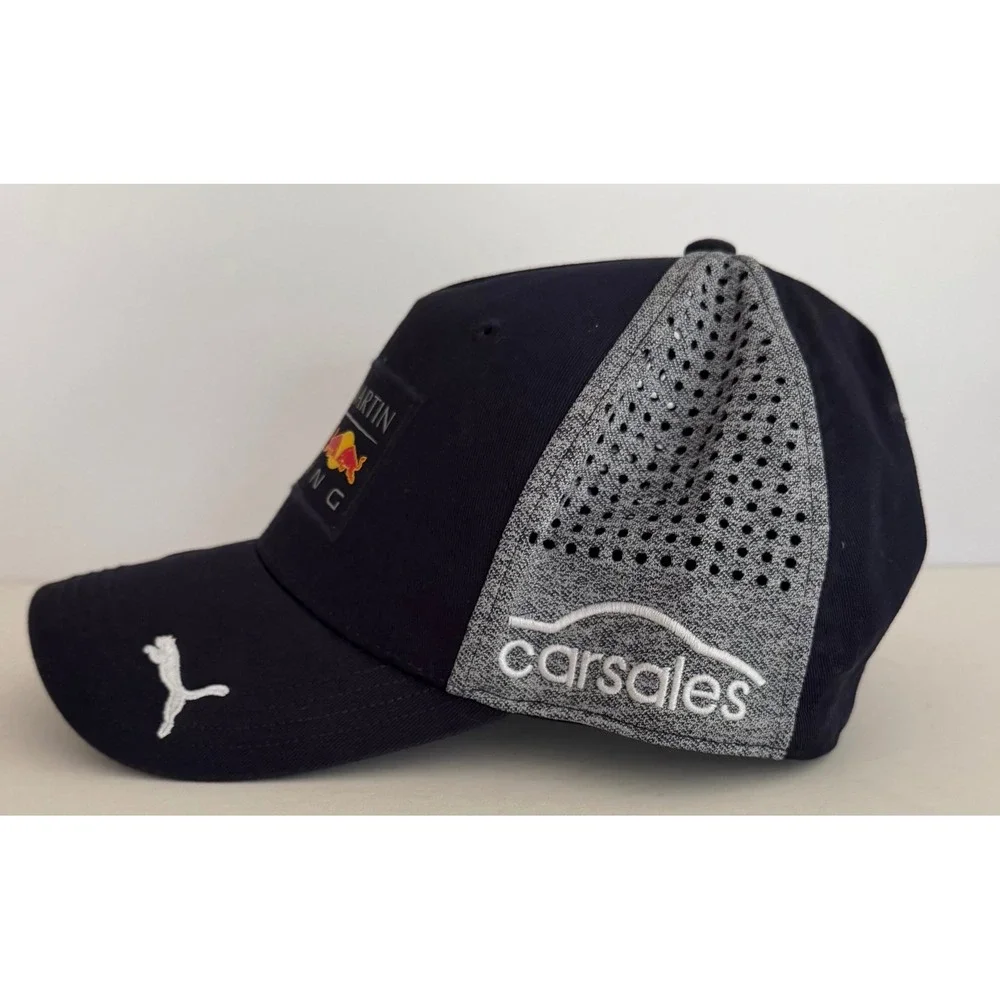 Puma Aston Martin Red Bull Racing Daniel Ricciardo 3 Hat Navy Blue Snapback Cap